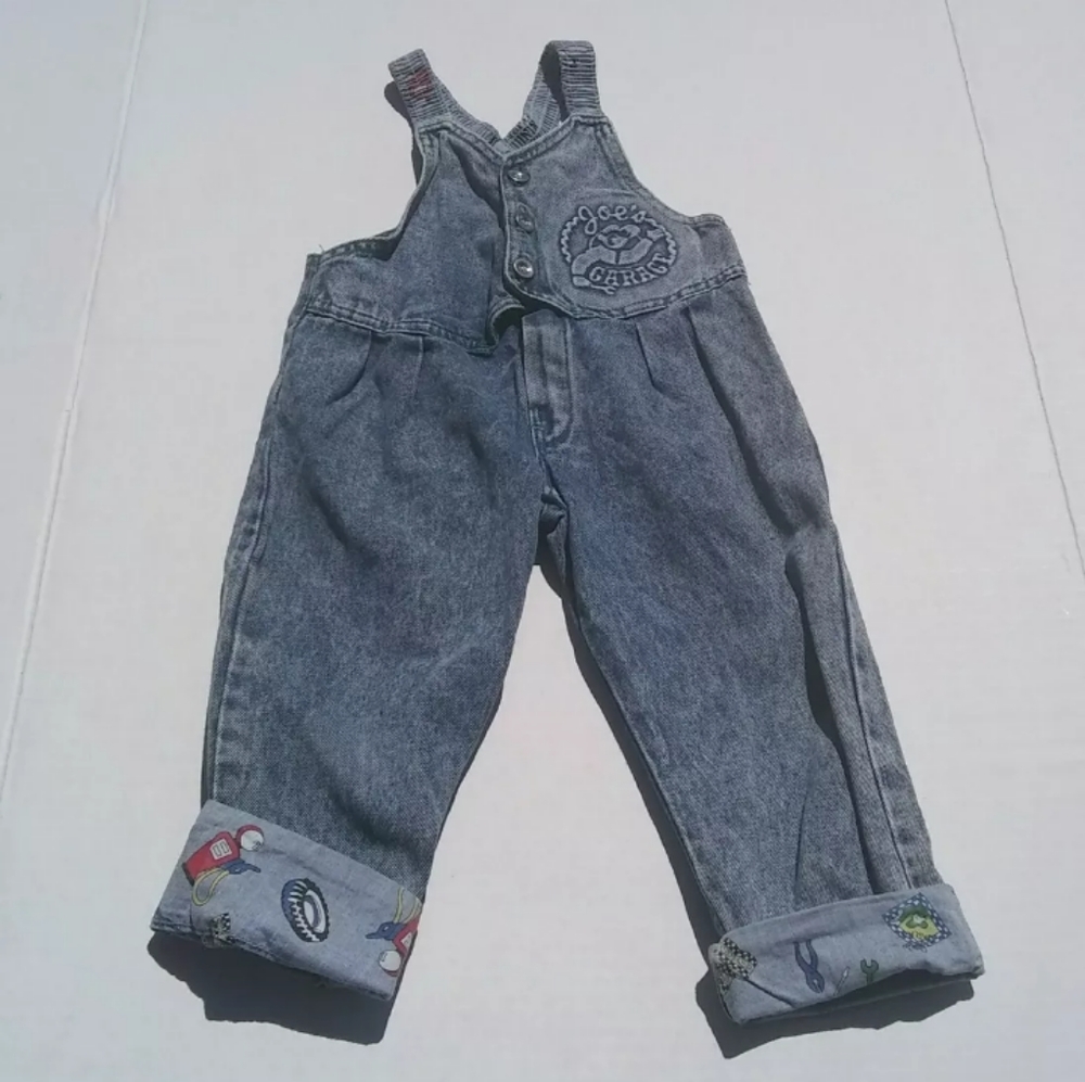 Vintage Oshkosh Bgosh Overall Bibs 3T Jean